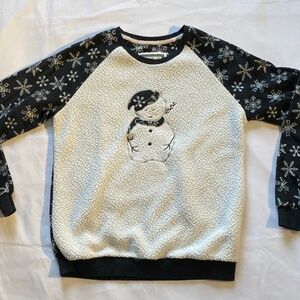 Ultra cozy snowman sweater